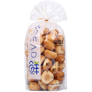 梁福吉奶香口袋零食品点心小面包