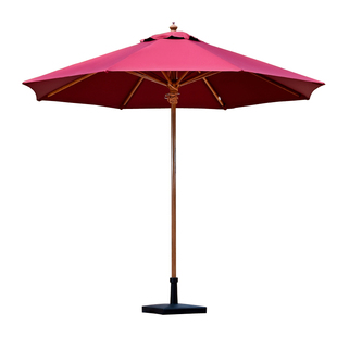 舒然户外 庭院遮阳伞桌椅伞中柱伞3米 室外摆摊沙滩折叠大太阳伞