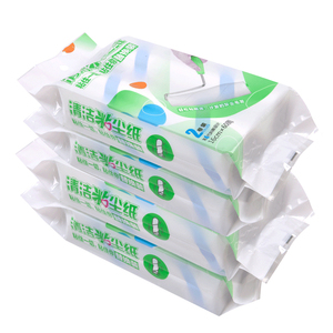 小萌主衣物通用粘尘纸可撕式16cm斜撕粘毛滚筒除尘纸替换8包16卷