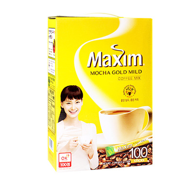 韩国咖啡进口麦馨maxim摩卡