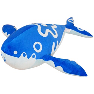 庄周的鲲抱枕男女朋友款床上夹腿睡觉娃娃公仔大鱼海棠毛绒玩具