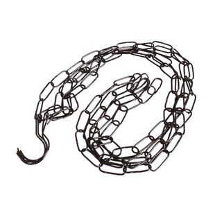 服装店挂衣服铁链子套装搭配链接条展示架衣架加长挂钩挂衣架复古