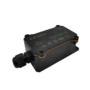 户外防水密封盒PC阻燃IP68接线可地埋包邮分线盒黑色塑料单个接头