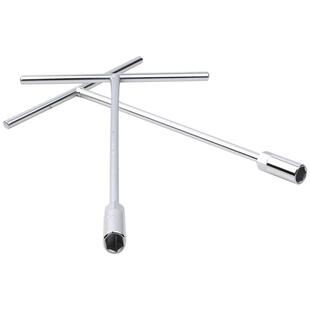 华丰巨箭铬钒钢手动t型套筒扳手多功能丁字形外六角扳手维修工具