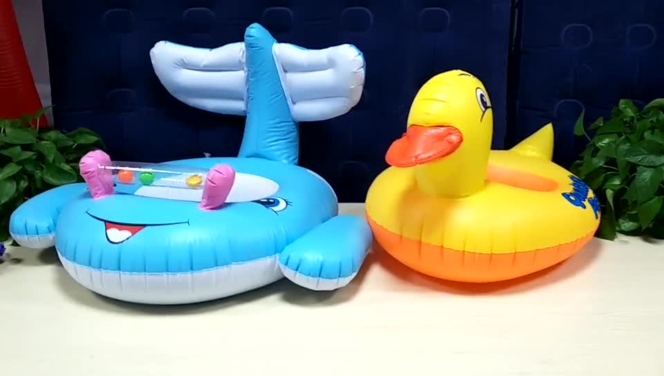 Factory Wholesale Kids Inflatable Baby Swim Seat Ring Car Baby Float