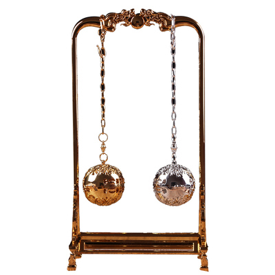 车载香薰球檀香香囊香炉镂空包邮