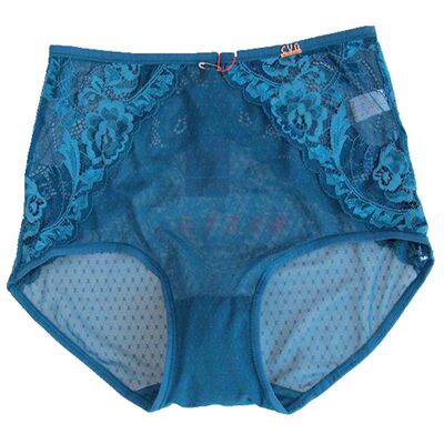 2条价创雅诺高腰锦纶蕾丝女内裤