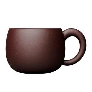 宜兴紫砂杯全手工茶盏带把茶碗盅功夫小茶杯子茶具闻香主人品茗杯