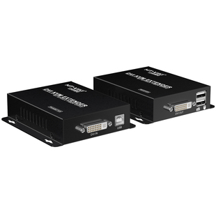 迈拓维矩MT-DV020 KVM光端机DVI+USB转光纤延长器单模单纤SC传输20KM一发多收