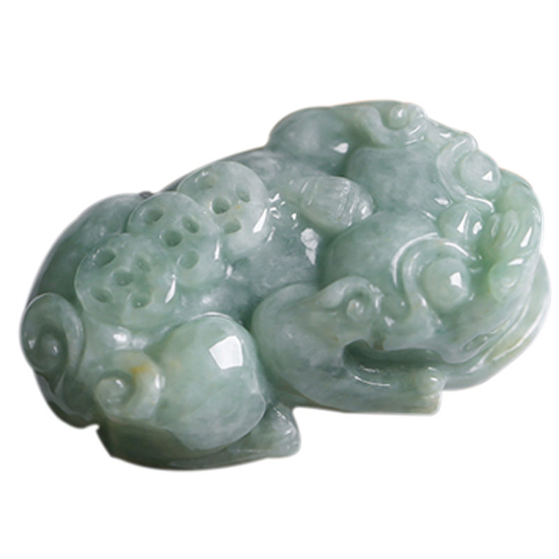 天然冰种黑曜石观音吊坠净瓶南海观音吊牌项链男女款佛牌转运平安