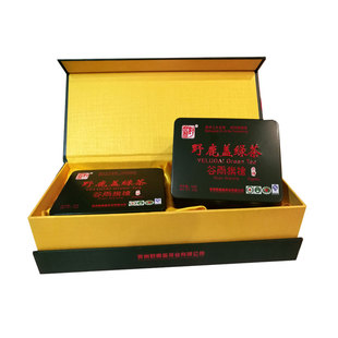 贵州遵义凤岗野鹿盖绿茶谷雨旗枪 高原云雾新茶凤冈锌硒茶礼盒装