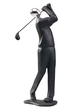 工艺抽象运动风小摆件人物雕塑