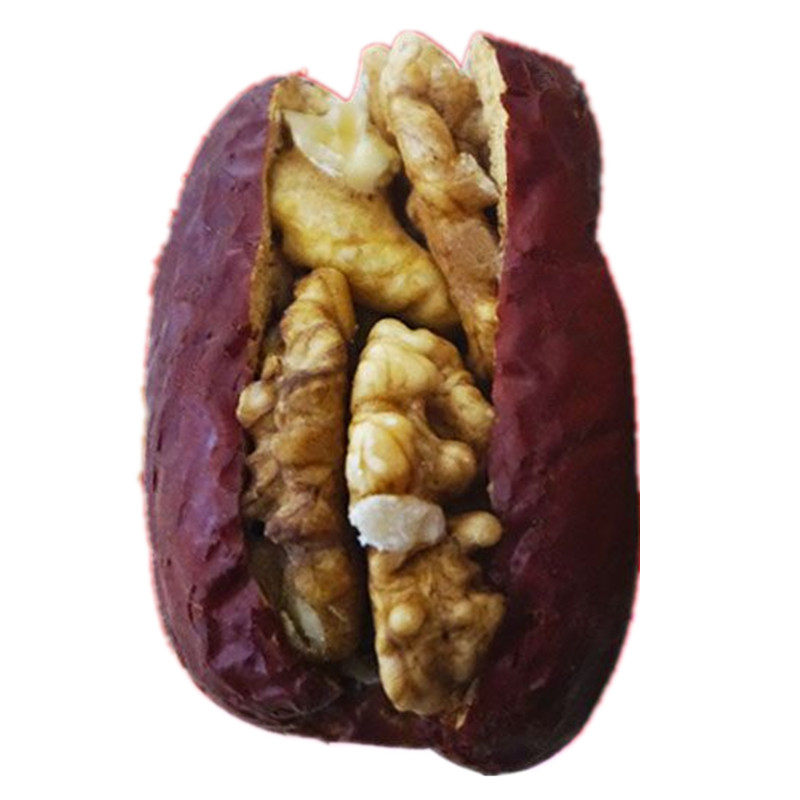 山西柳林 达滋红枣加核桃仁 红枣夹核桃 1500g礼盒 包邮