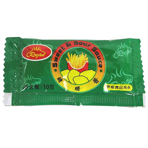 糖醋酱10g 肯德基鸡块鸡米花薯条汉堡酸甜酱蘸酱糖醋里脊意大利面