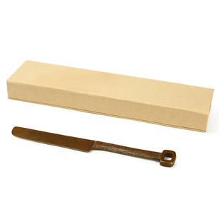 商代夔龙纹环首刀 复古铜传统青铜手工铸造美裁纸刀 书画书法宣纸专用裁纸刀小型文房摆件把玩未开刃