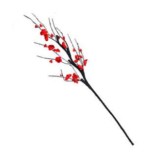 摆件插花仿真客厅腊梅花腊梅真腊家居挑花单支花枝中式干花树枝