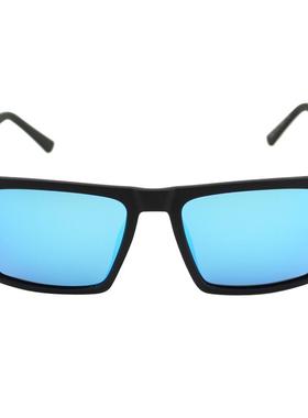 墨镜复古黑框个性风彩膜偏光眼镜