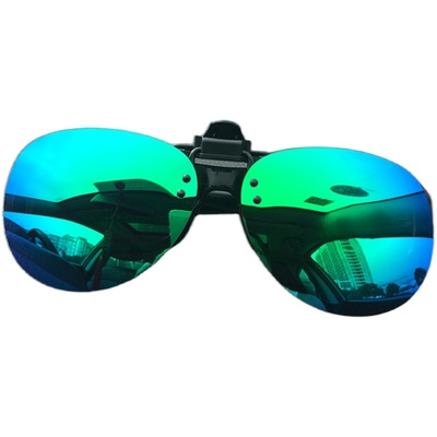 近视眼镜偏光镜太阳镜蛤蟆夜视墨镜夹片男女款开车钓鱼司机夹片式