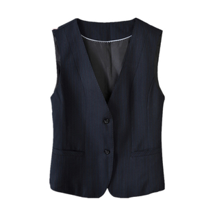 中国银行马甲工作服女式中行行服背心中行马夹褂子职业装