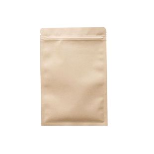 样品分装中药纸袋中药粉草药包装自封袋密封袋牛皮纸茶叶包装袋子