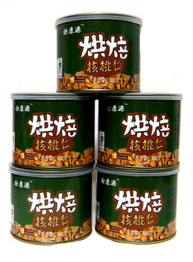 烘焙咸味非油炸罐装核桃仁