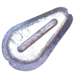 海竿鸡心型带环铅坠通心坠鱼坠抛竿海竿铅坠渔具铅陀渔具配件