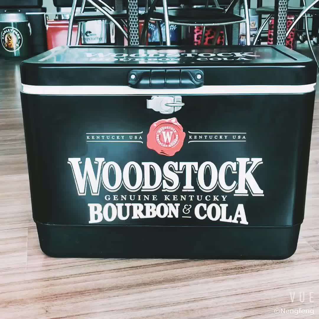Beer Promo Cooler Box Buy Beer Promo Gift,Budweiser Metal Cooler Box