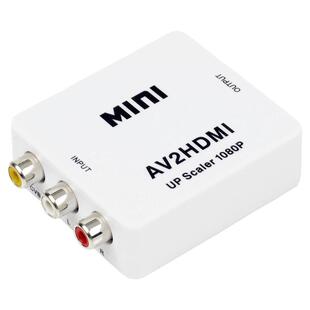 AV转HDMI线电视机显示器投影仪转换器机顶盒DVD游戏机转接头显示
