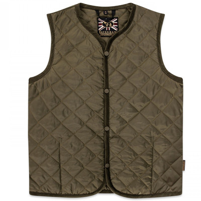 背心英国制造拉姆绗缝太空棉