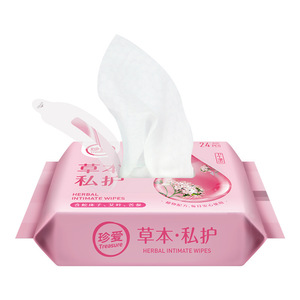 珍爱私处护理24片10包洁阴湿巾
