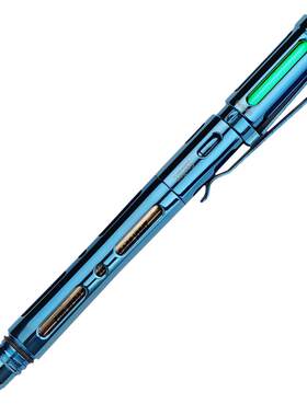 CooYoo酷友 贝塔射线 钛合金太空战术笔EDC自发光防身钨钢破窗器