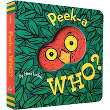 进口英文原版猜猜我是谁peek a who1