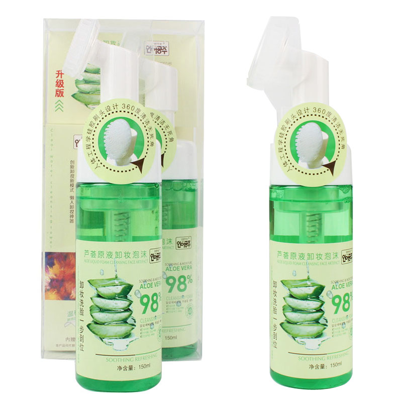原液泡沫洗面奶硅胶按摩刷卸妆