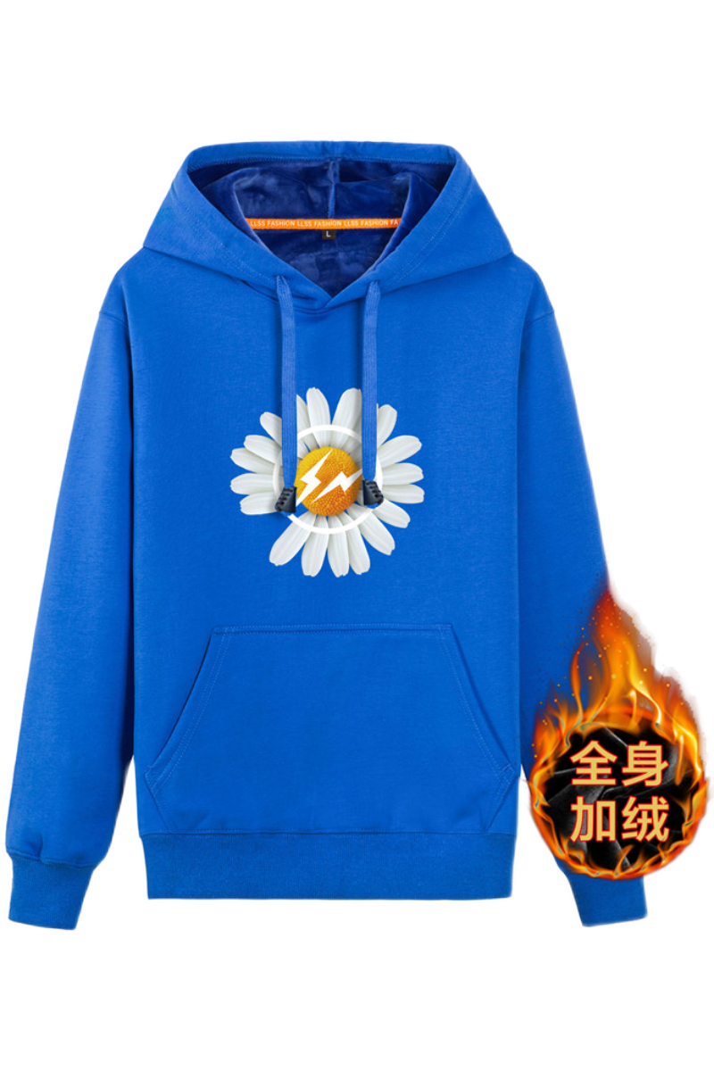 冬季运动服男孩套装初中学生加绒加厚卫衣男大童连帽保暖带绒P55,男装棉衣,星座211-2