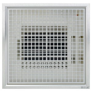 鼎乐美300*300集成吊顶LED照明 换气 吹风  黄金管 空调风暖浴霸