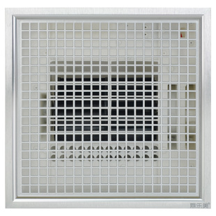 鼎乐美300*300集成吊顶LED照明 换气 吹风  黄金管 空调风暖浴霸