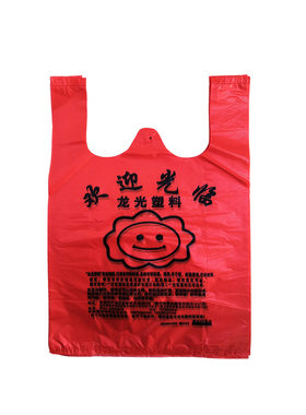 处理袋子印刷瑕疵超市食品外卖