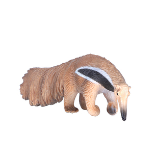 实心仿真动物玩具野生动物模型套装大食蚁兽儿童认知礼物摆件