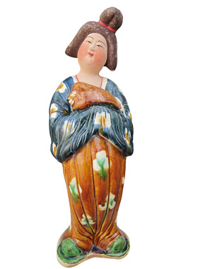 陶瓷做旧酒柜礼品中式风装饰摆件