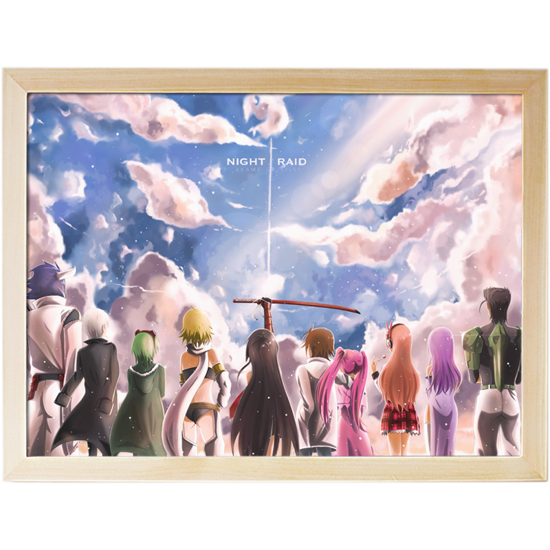 斩赤红之瞳 赤瞳 塔兹米 艾斯德斯 动漫周边  海报壁画挂画送朋友