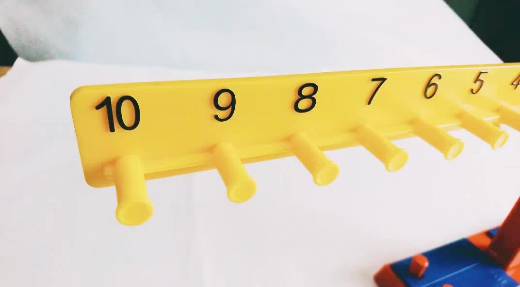 Teaching toy number balance math learning toy educational game plastic