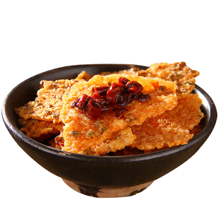 珊珊手工糯米锅巴 散装香辣原味农家180g*2袋装安徽特产休闲零食