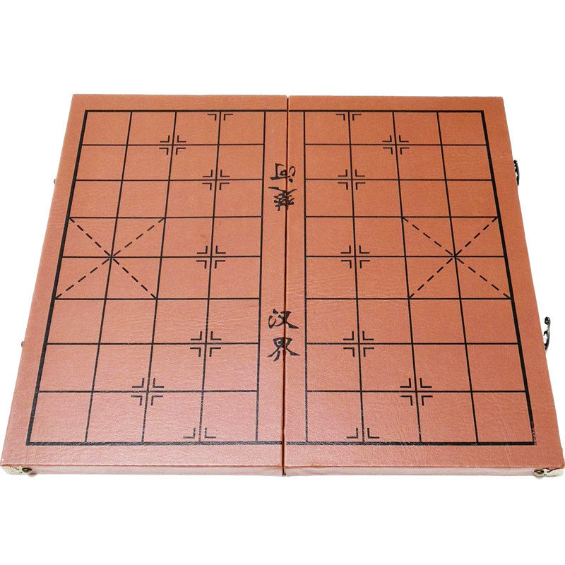 围棋棋盘皮革折叠儿童初学者友明