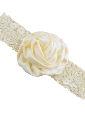 韩式玫瑰花颈圈蕾丝女白超仙性感