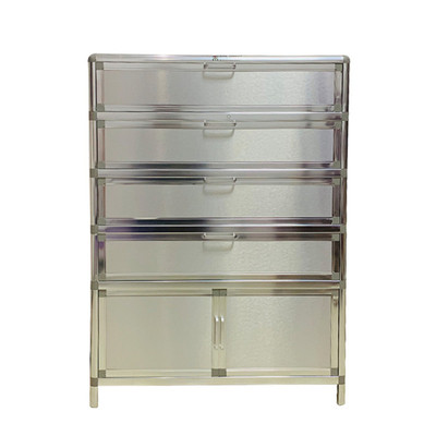 不锈钢铝合金室外置物柜防晒简易