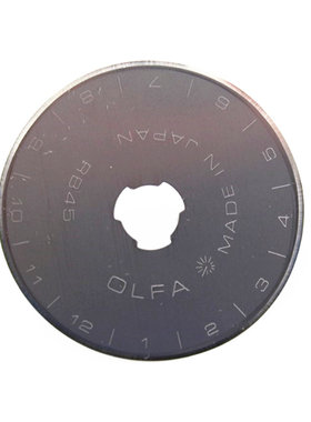 原装进口日本OLFA爱利华RB45-10 滚刀刀片 圆刀片45MM直径 10片装