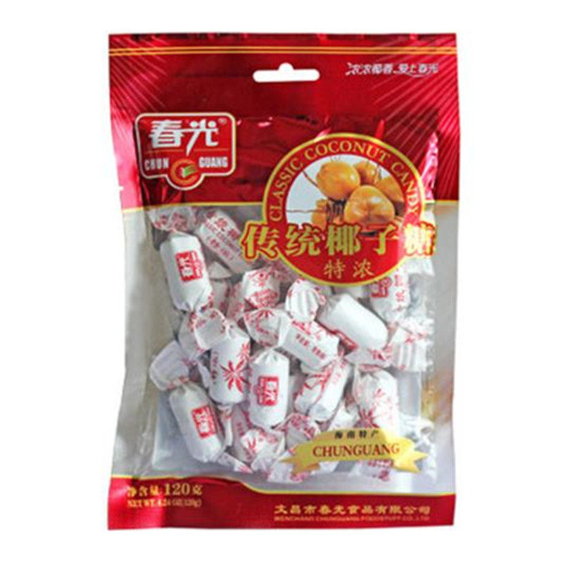 特浓特制椰子糖海南春光