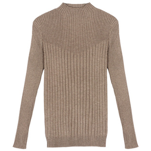 打底衫女内搭女装针织黑色洋气毛线半高领女士毛衣