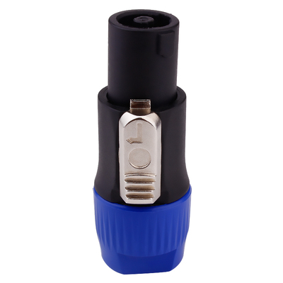 纯铜欧姆头 四芯音响专业音箱插头nl4fc航空插接头舞台灯光连接头