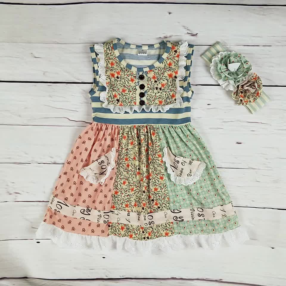 Baby frock design 2018 summer Clearance